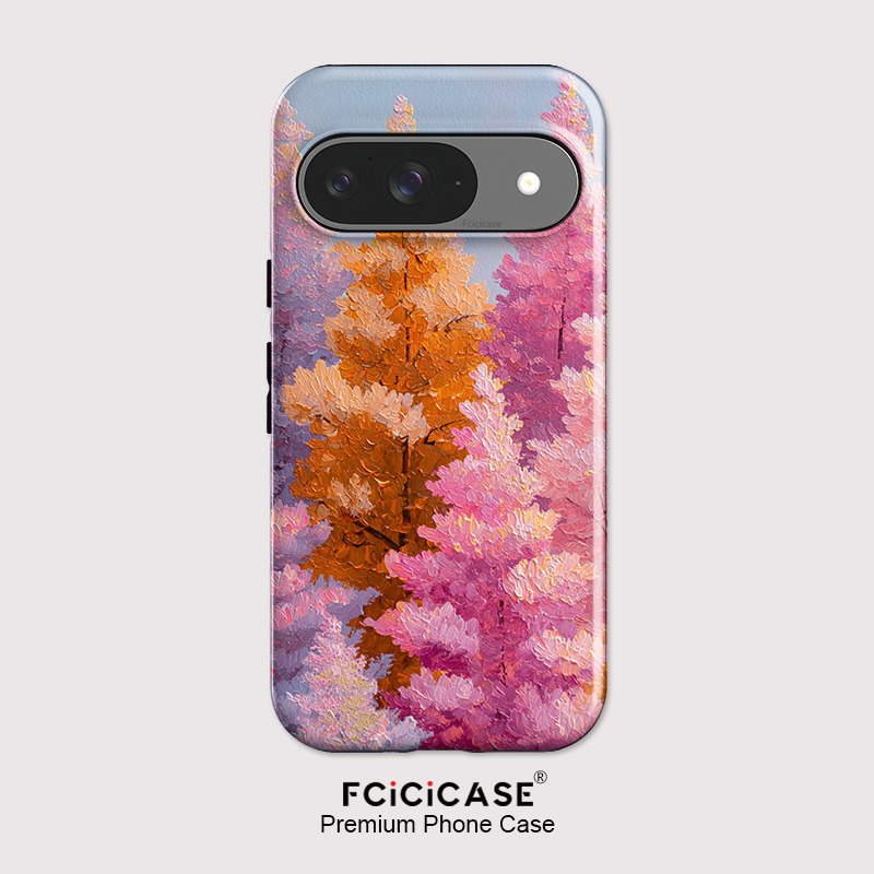 Google Pixel 9 - Матовый акриловый чехол Fcicicase для Google